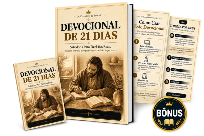 Capa do Devocional de 21 Dias